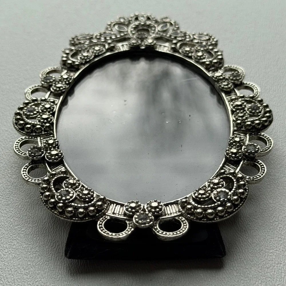 Vintage Picture Frame Art Deco Ornate Old World‎ French Cottagecore Small Oval